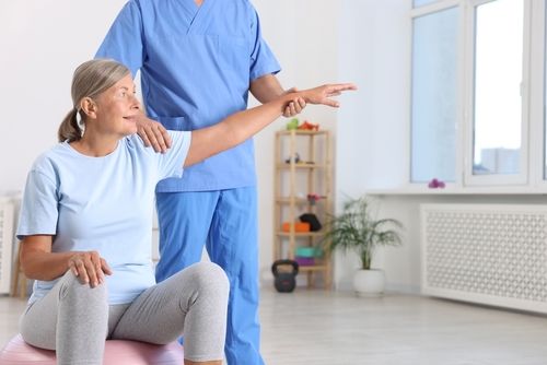 Physical therapy support for injury concerns and recovery.