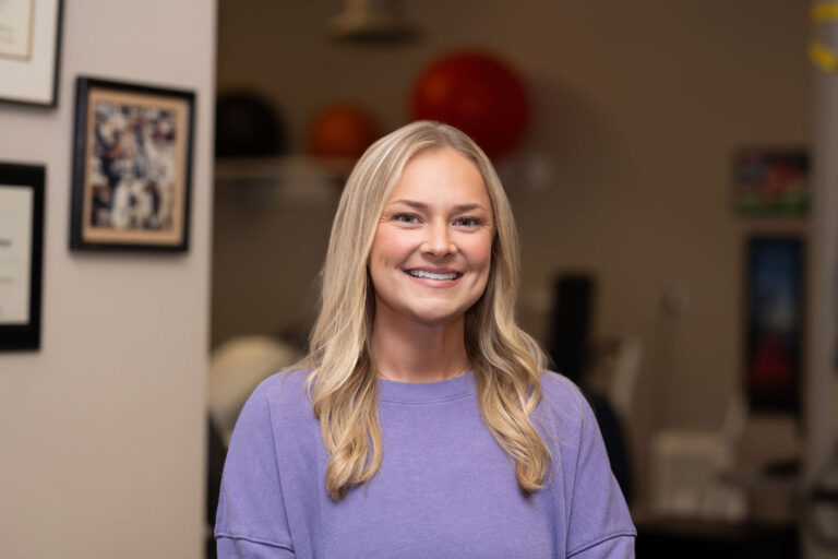 Portrait of Madison Green at Dosher Physical Therapy.
