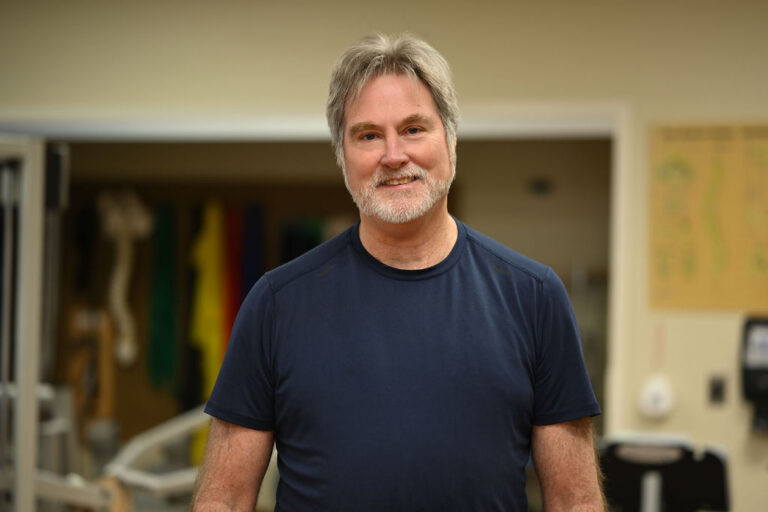 Portrait of Chris Junkins at Dosher Physical Therapy.