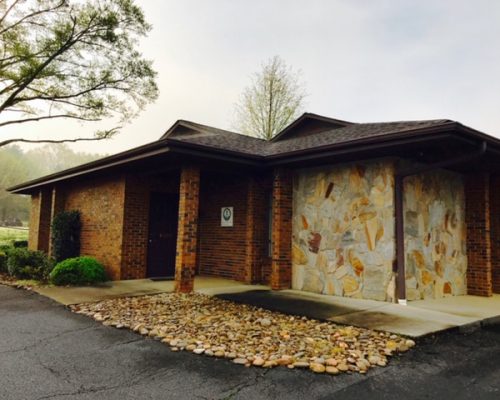Exterior of a Dosher Physical Therapy clinic building.
