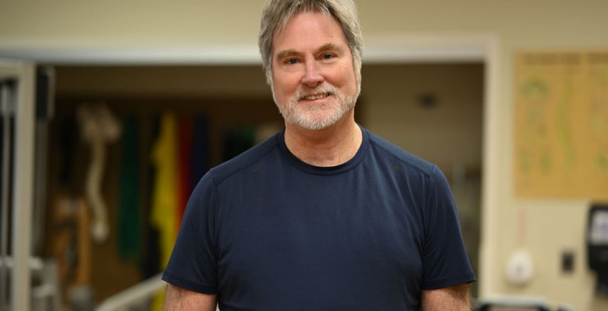 Portrait of Chris Junkins at Dosher Physical Therapy.